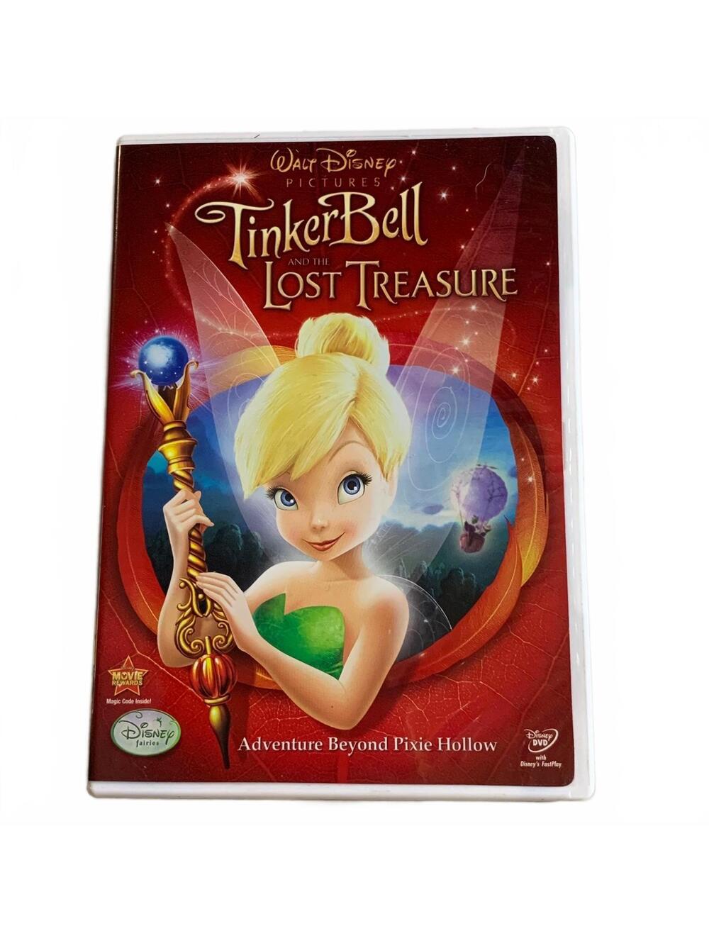 Disney Fairies Tinker Bell and the Lost Treasure DVD 2009 Slipcover